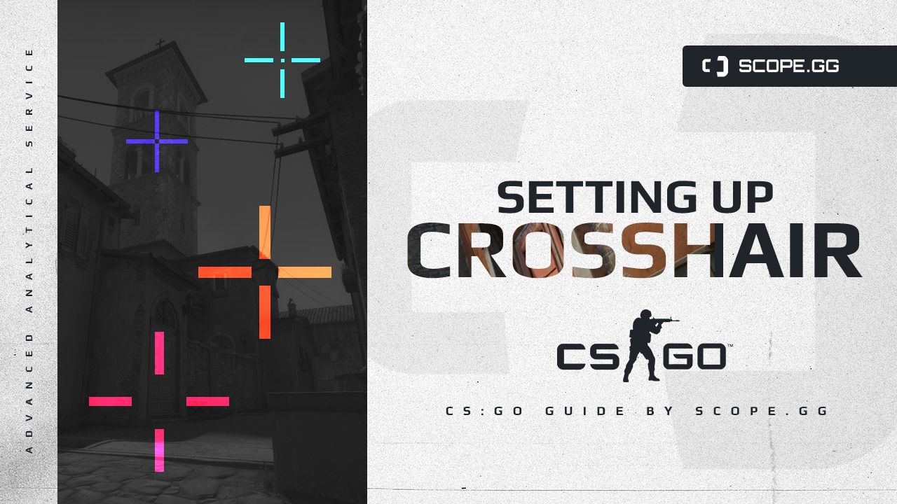Nøjagtig vrede Skulptur Setting up a crosshair in CS:GO. Guide by SCOPE.GG