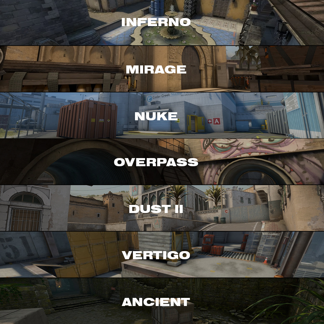 Comparison between CS:GO & CS2 (INFERNO) 