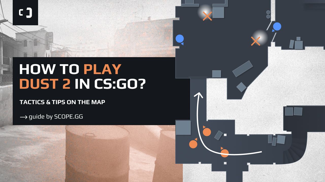 How to play Dust 2 in CS:GO? Tactics & tips on the map. Guide by SCOPE.GG