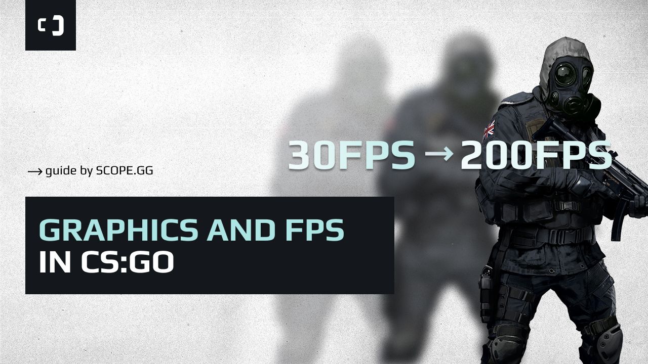 CS:GO settings and how they affect your FPS. Guide by SCOPE.GG