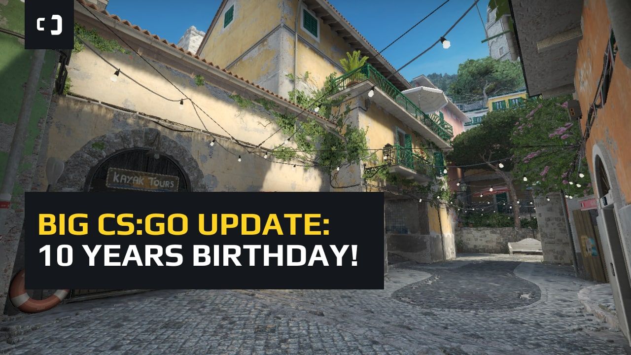 CS:GO is 10 years old! Big celebratory update: sticker capsule, birthday coin, Tuscan